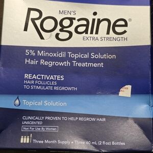 Rogaine Men's Extra Strength Hair Regrowth Treatment - Blue
